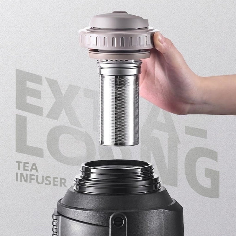 Heavy-Duty 316 Stainless Steel Thermos with Tea Infuser id11 - Adventure 4x4 Works